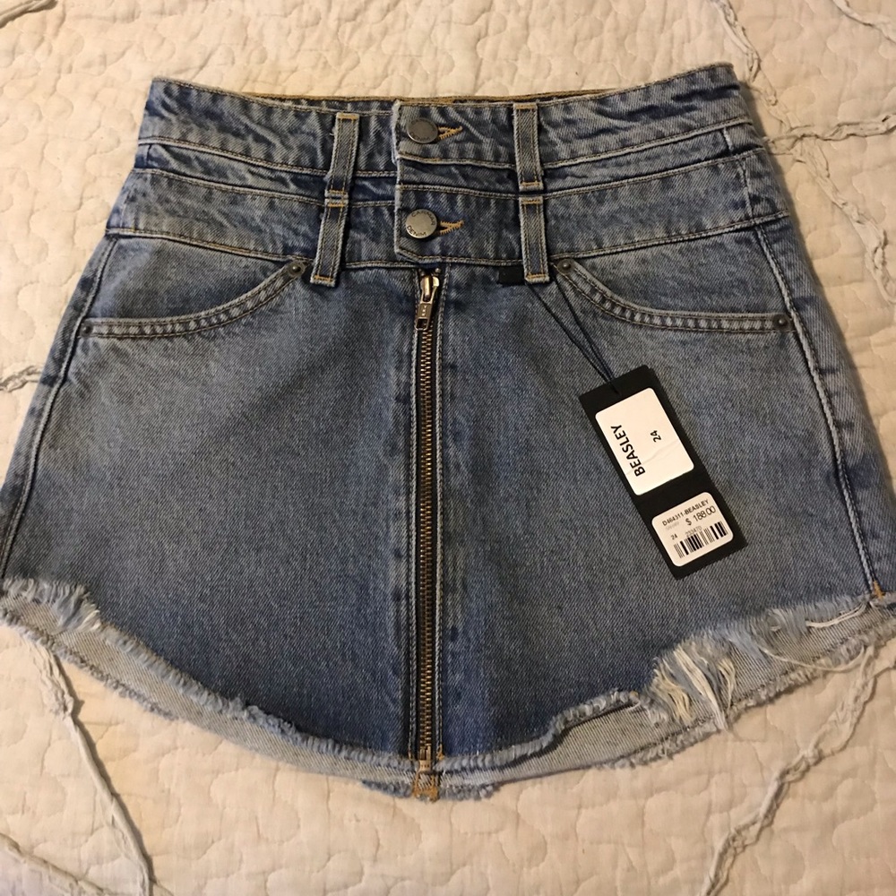 CARMAR denim skirt